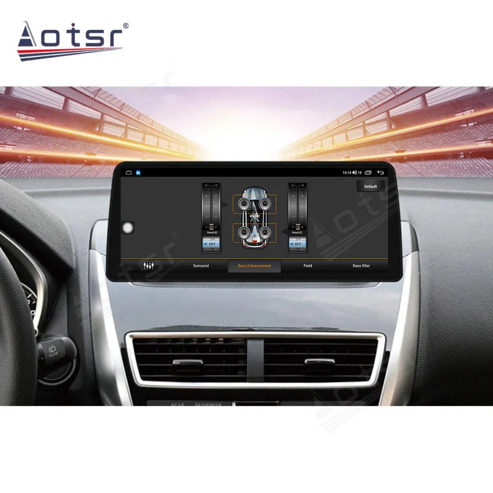 Автомобильный мультимедийный плеер 12 3 дюйма 128 ГГц Android GPS-навигация радио