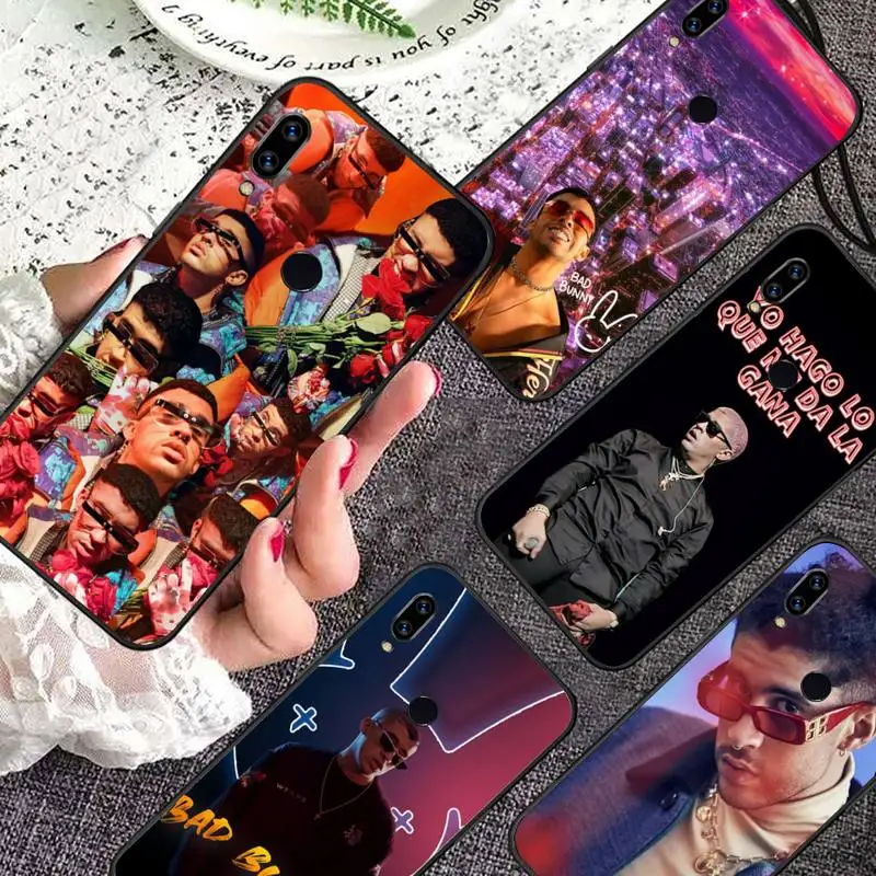 

bad bunny per Musician Phone Case For Xiaomi Redmi note 7 8 9 11 i t s 10 A poco f3 x3 pro lite funda shell coque cover