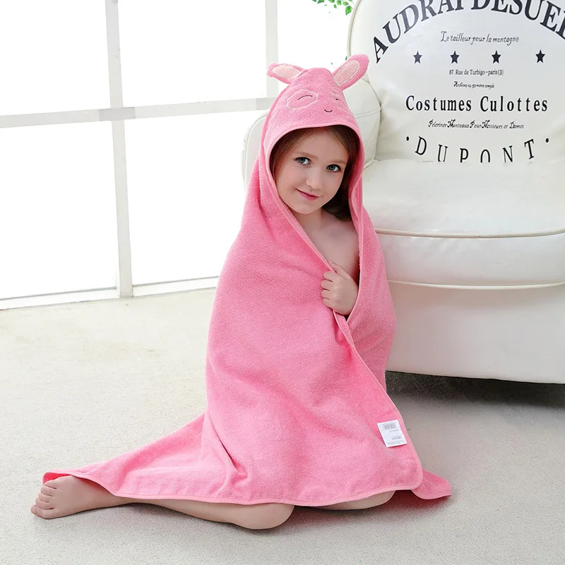 Детское Хлопковое полотенце пончо Товары для новорожденных банное младенцев