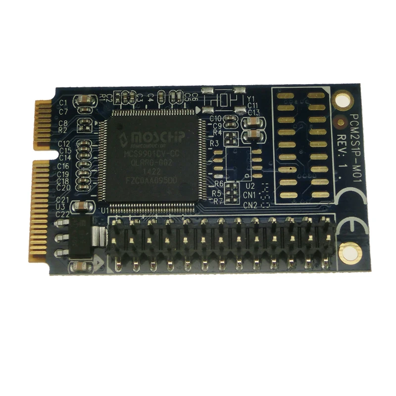Плата расширения BTBcoin MCS9901 mini PCI-e к IEEE 1284 параллельная карта MINI PCI Express принтеру DB25