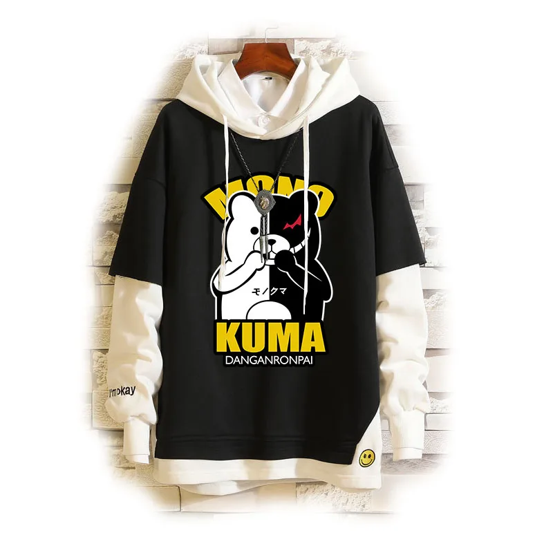 Худи для косплея из данганронпа костюм монокумы толстовка Kuma свитер с капюшоном
