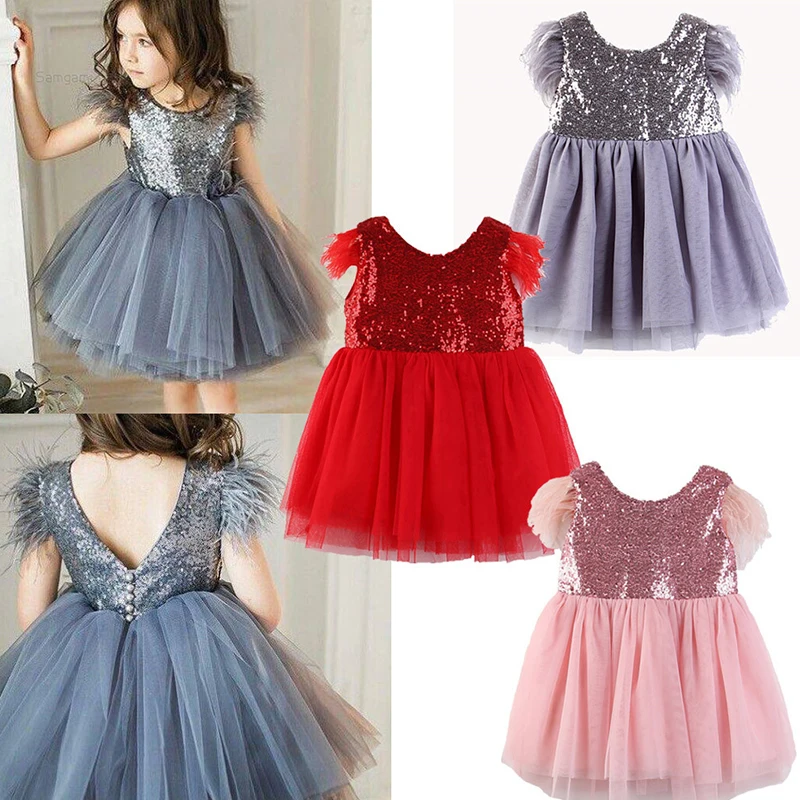 

Girls Dress Summer baby girl flower dress Kids Summer short-sleeve Princess dress Children clothes Clothing 40