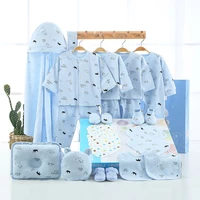 four seasons new soft combed cotton cartoon costume printing full moon newborn sets comfortable kids clothing without box xb158