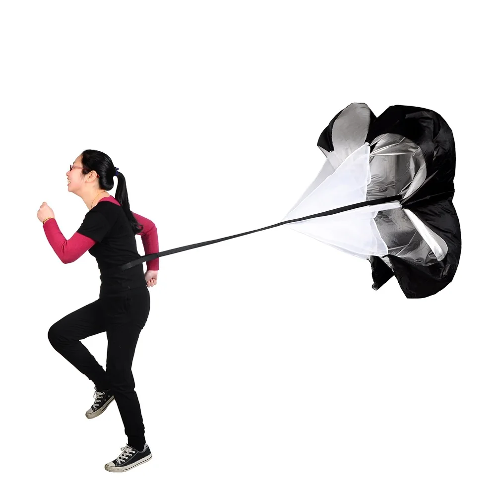 

Resistance Adjustable 56" Speed Drills Training Resistance Parachute Umbrella Running Chute Soccer Football Training Power Tool