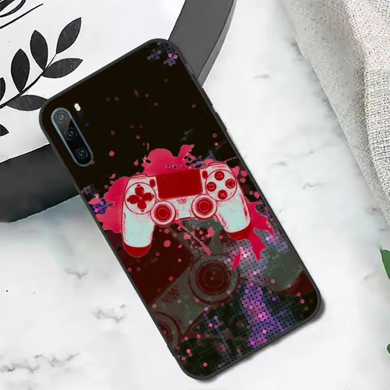 

Hot Game Play Station button pattern Phone Case For Huawei honor Mate P 10 20 30 40 i 9 8 pro x Lite smart 2019 nova 5t