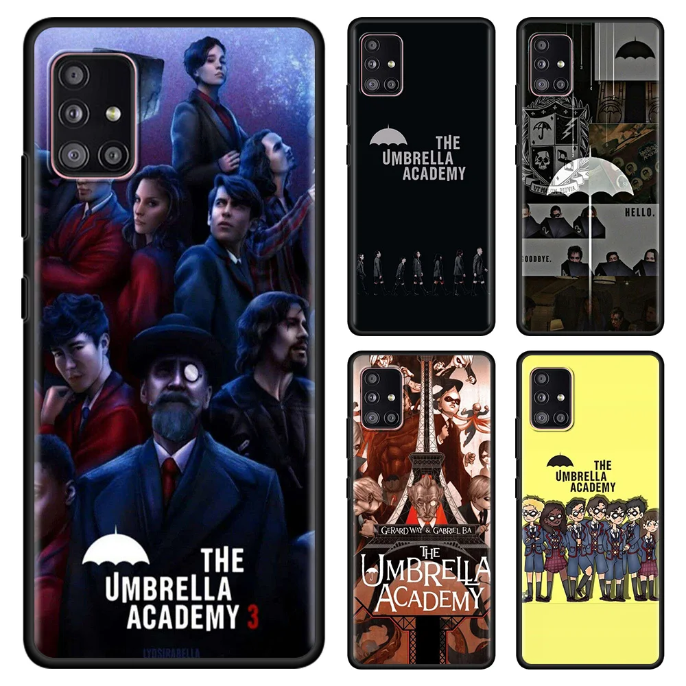 

umbrella academy Case For Samsung Galaxy A51 A12 A21s A71 A31 A52 A32 A02 A72 A11 A41 A01 A02 A42 A22 A52s A03s A02s F42 Coque