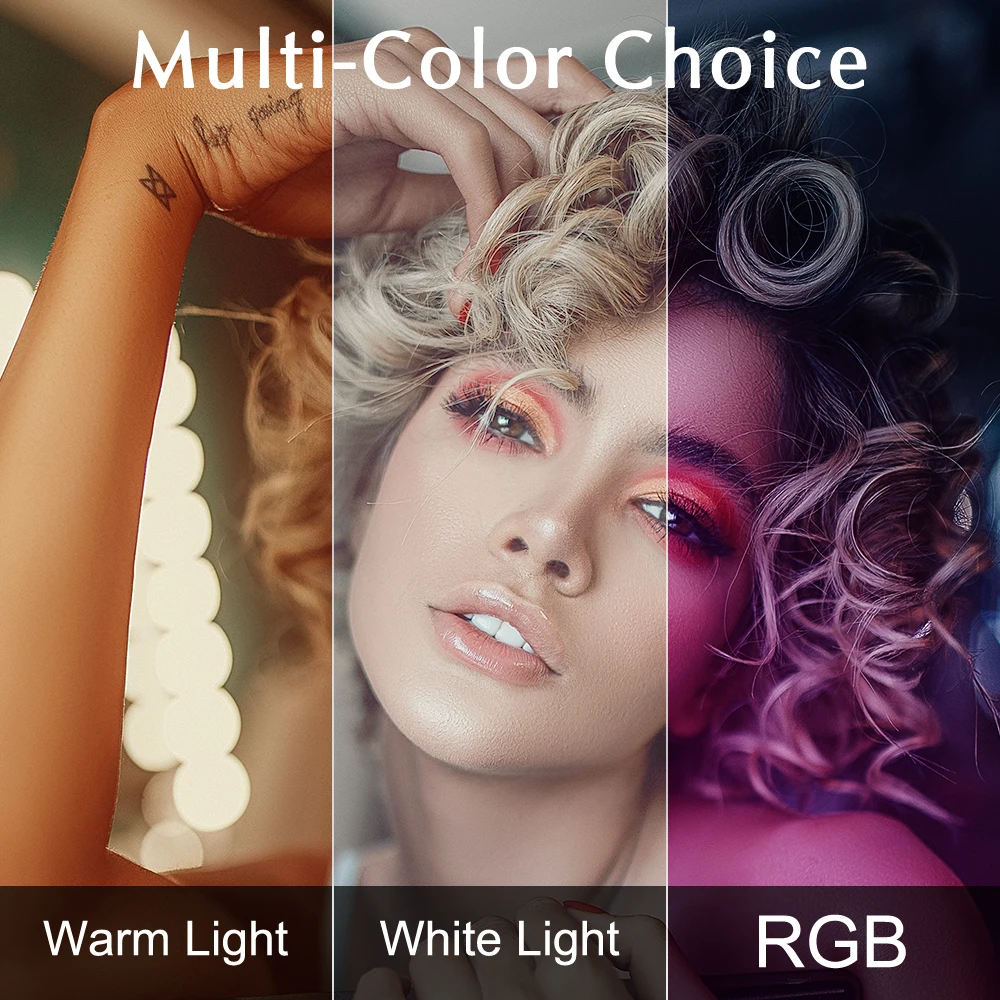 RGB-светильник для видеосъемки 3100 мА · ч | Электроника