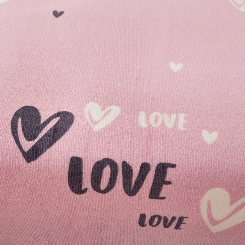 LREA плед одеяло из кораллового флиса розовый lovingheart очень теплый мягкий плед зима на диван кровать самолет путешествия покрывала одеяла