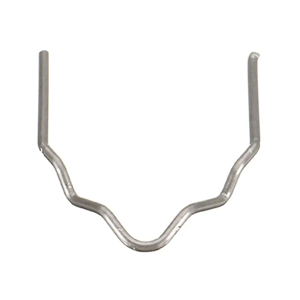 

500Pcs Hot Stapler Plastic Welder Repair Standard Pre Cut Staples Automotive Bumper Bodywork Repairs 0.8mm Wave Stainless Steel