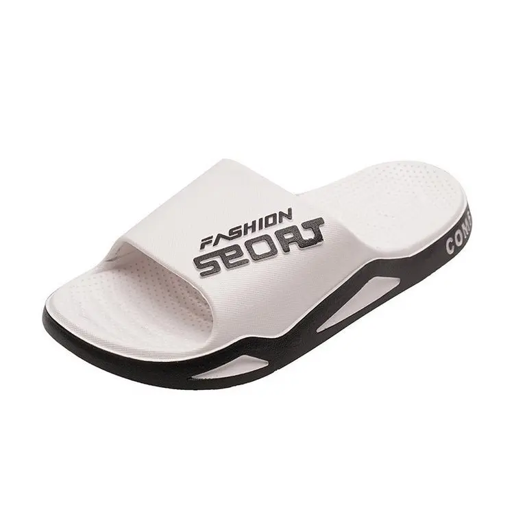 

Flip Flops Man 2021 New Summer Alphabet Design Luxury Sandals Men Women Outside Non-slip Casual Beach Shoe Couples Home Slippers