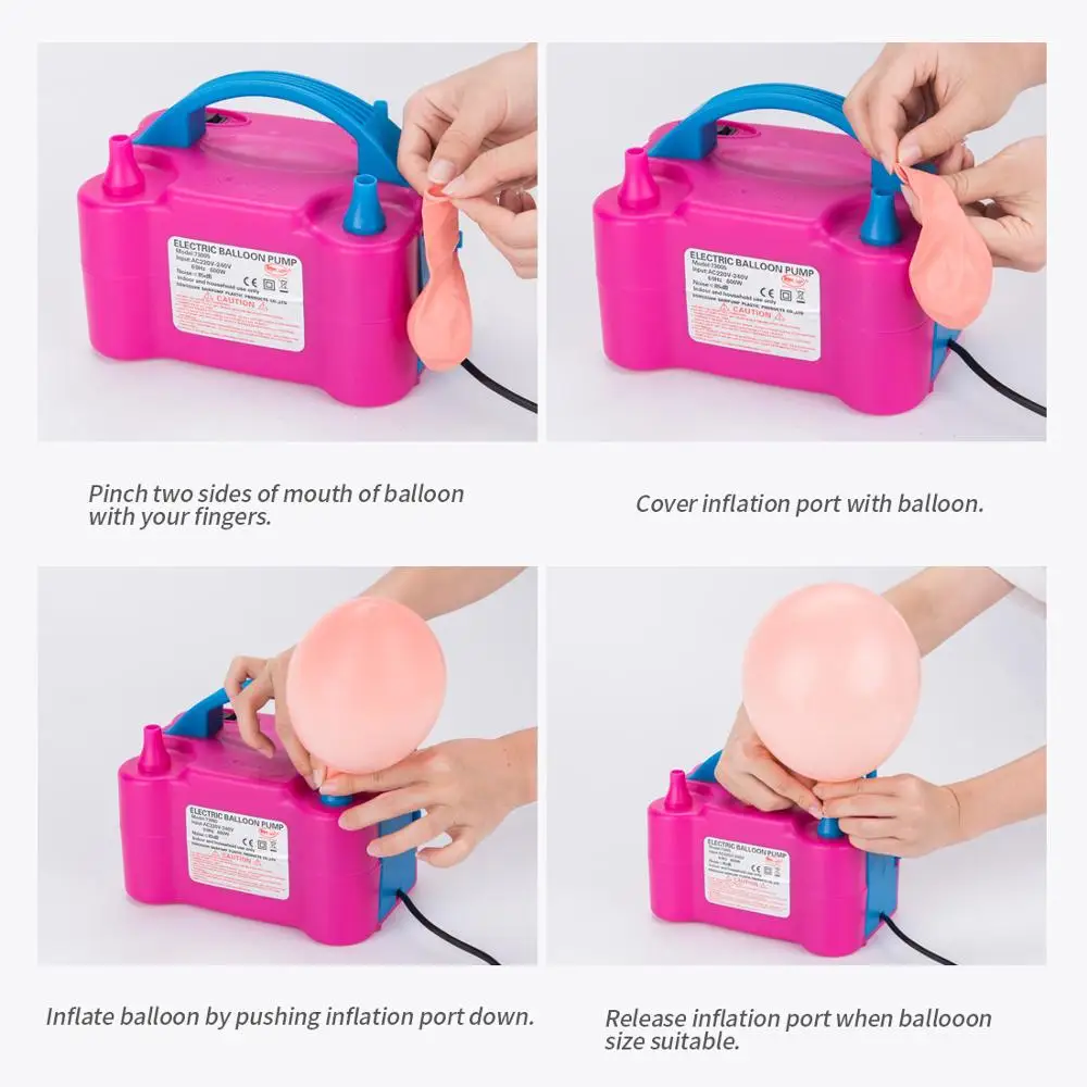 Электрический воздушный насос с европейской вилкой Высоковольтный для