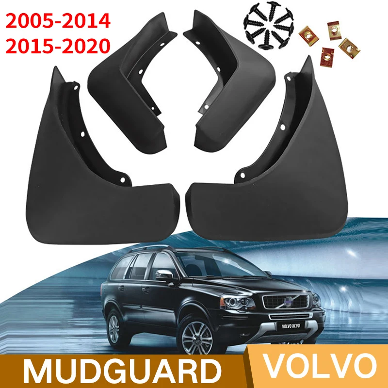 

For Volvo XC90 2005-2020 Mud Flaps Mudflaps Splash Guards Front Rear Mudguards Fender Car Accessories