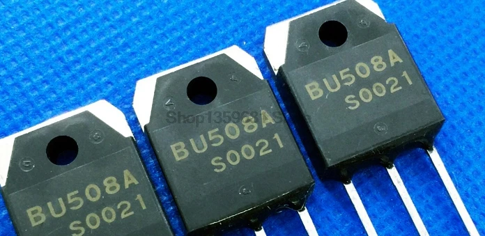 10 шт. BU508A BU508AF BU508D BU508 TO-3P/TO-3PF 8A 1500 В высоковольтный NPN транзистор питания |