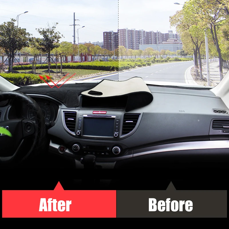 Коврик для приборной панели автомобиля Honda CRV CR-V CR V 2007 2008-2010 2011 2012 2013 2014 2016 2015 2017 2018