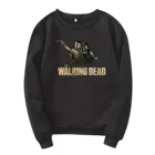 Свитшот Ходячие мертвецы для мужчин и женщин, хлопковый Свободный пуловер с круглым вырезом и длинным рукавом, уличная одежда в стиле хип-хоп, Свитшот
