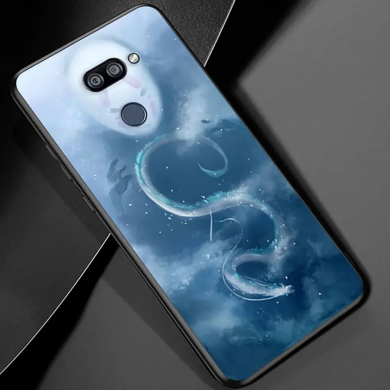 

Spirited Away No Face man For LG K22 K71 K61 K51S K41S K30 K20 K50S K40S Q60 V60 V50 V40 V35 V30 G8 ThinQ Black Phone Case