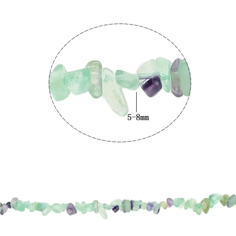 Бусины Из Натурального флюорита для изготовления ювелирных браслетов своими