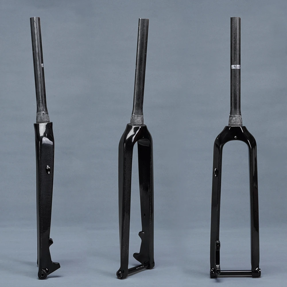 

Full Carbon Bicycle Mountain Fork Bike Fork MTB Parts Tapered Tube 1-1/8"to1-1/2" Thru Axle12*100mm 26er 27.5er 29er
