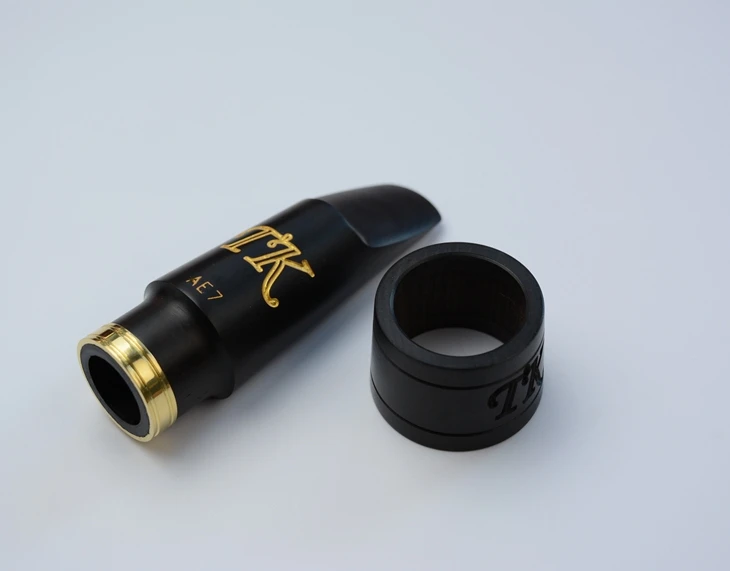 Африканский эбонитовый альт саксофон флейта чистого серебра тон передовые при