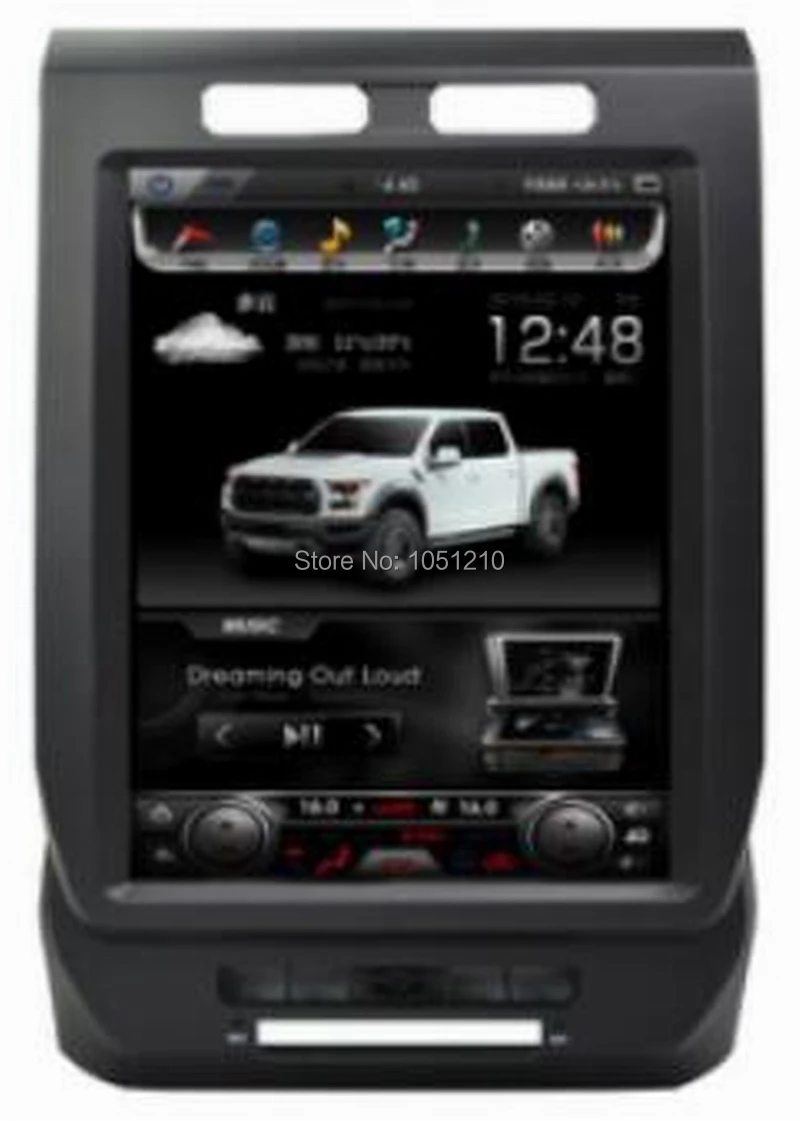 Ouchuangbo android 8 1 Автомобильный MP3 плеер для Ford старый F150 2009 2013 поддержка 12 дюймов 4 Гб