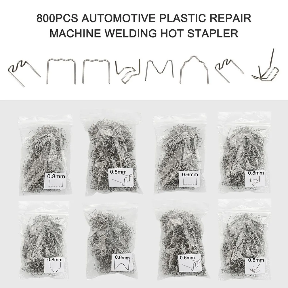 

0.8mm / 0.6mm For Car Bumper Durable Hot Staples High Quality Practical