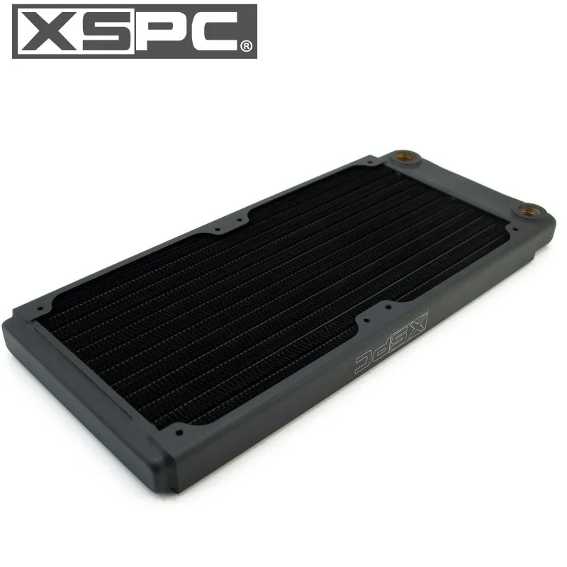 XSPC 120 мм 240 360 медный радиатор G1/4 &quotITX маленький чехол с петлей для водяного