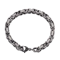 fashion jewelry mens stainless steel chain women bracelet gs0117