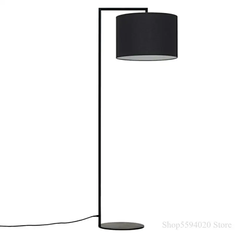 Скандинавский простой светодиодный светильник лампа для рыбалки тканевый