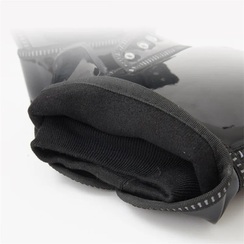 Светоотражающие защитные перчатки на руль мотоцикла зимние плотные