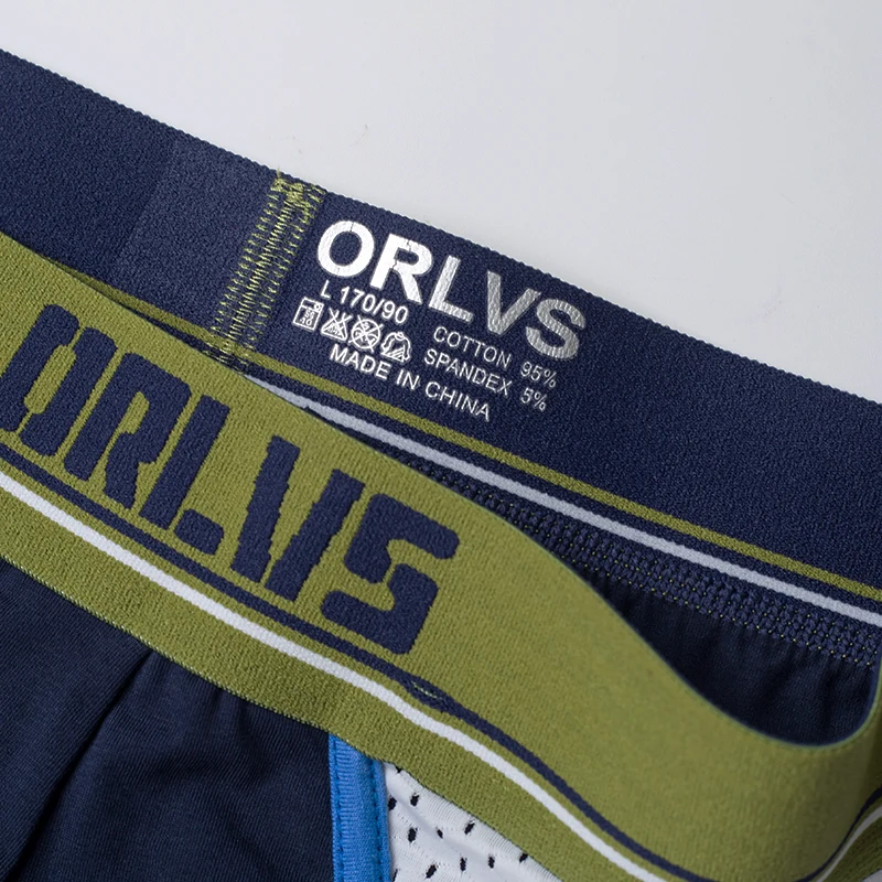 Нижнее белье ORLVS короткое сексуальное мужское нижнее трусы плавки бикини Мужское