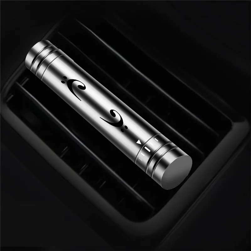 Silver lemon Автомобильный освежитель воздуха на выходе ароматерапия автомобильный запах кондиционер воздуха на выходе авто духи Автомобильный интерьер ароматизатор автомобильный диффузор - Название цвета: Silver lemon