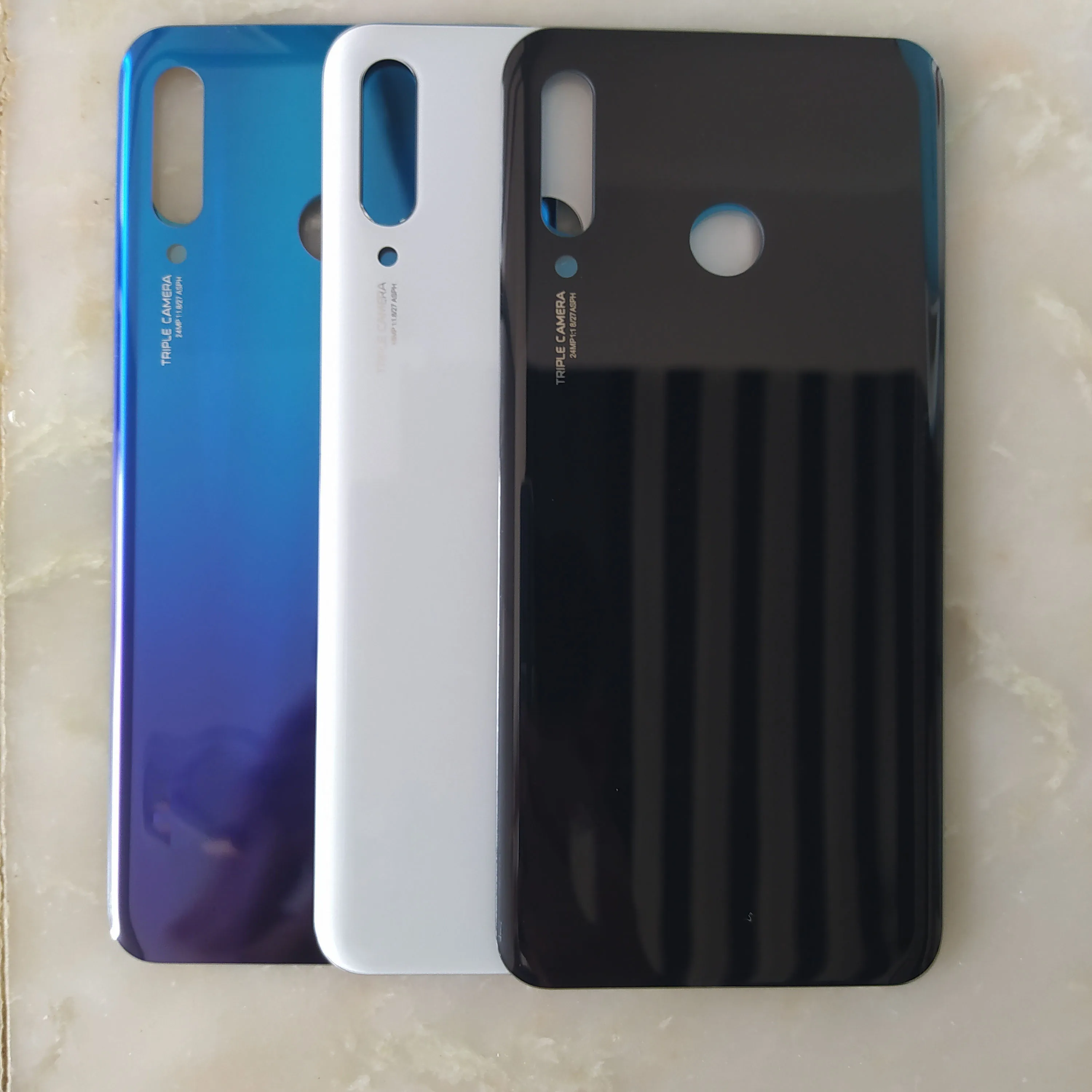 Подарок + крышка батареи для Huawei Nova 3i Задняя стеклянная задняя дверь корпус чехол