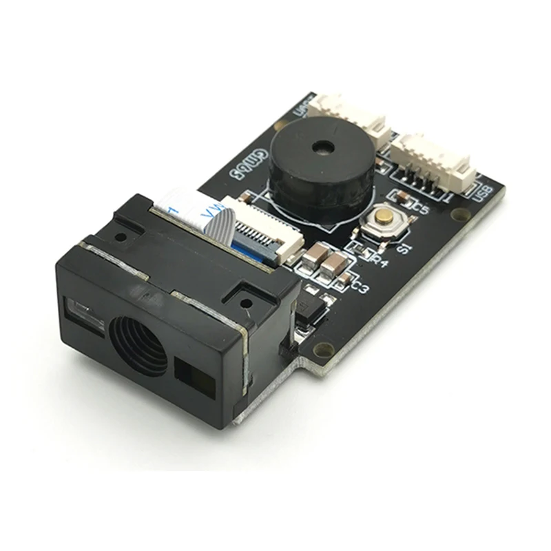Сканер штрих-кода GM65 1D 2D USB UART PDF417 считыватель модуль QR-кода CMOS с кабелем для
