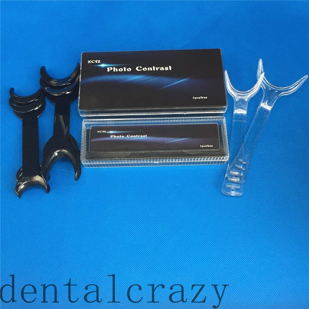 4 стоматологическое зеркало из нержавеющей стали + шт. двухголовый втягиватель 2