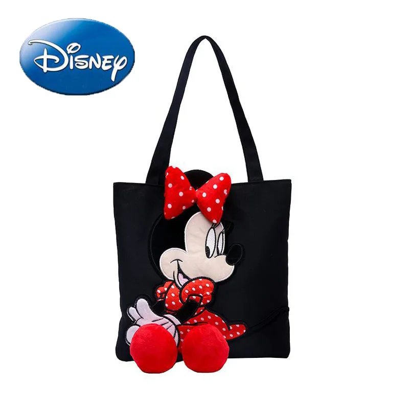 

Модная женская сумка через плечо Disney с Микки Маусом, легкая дамская сумочка с легкими ручками, милые вместительные сумки-Хобо для мальчиков ...