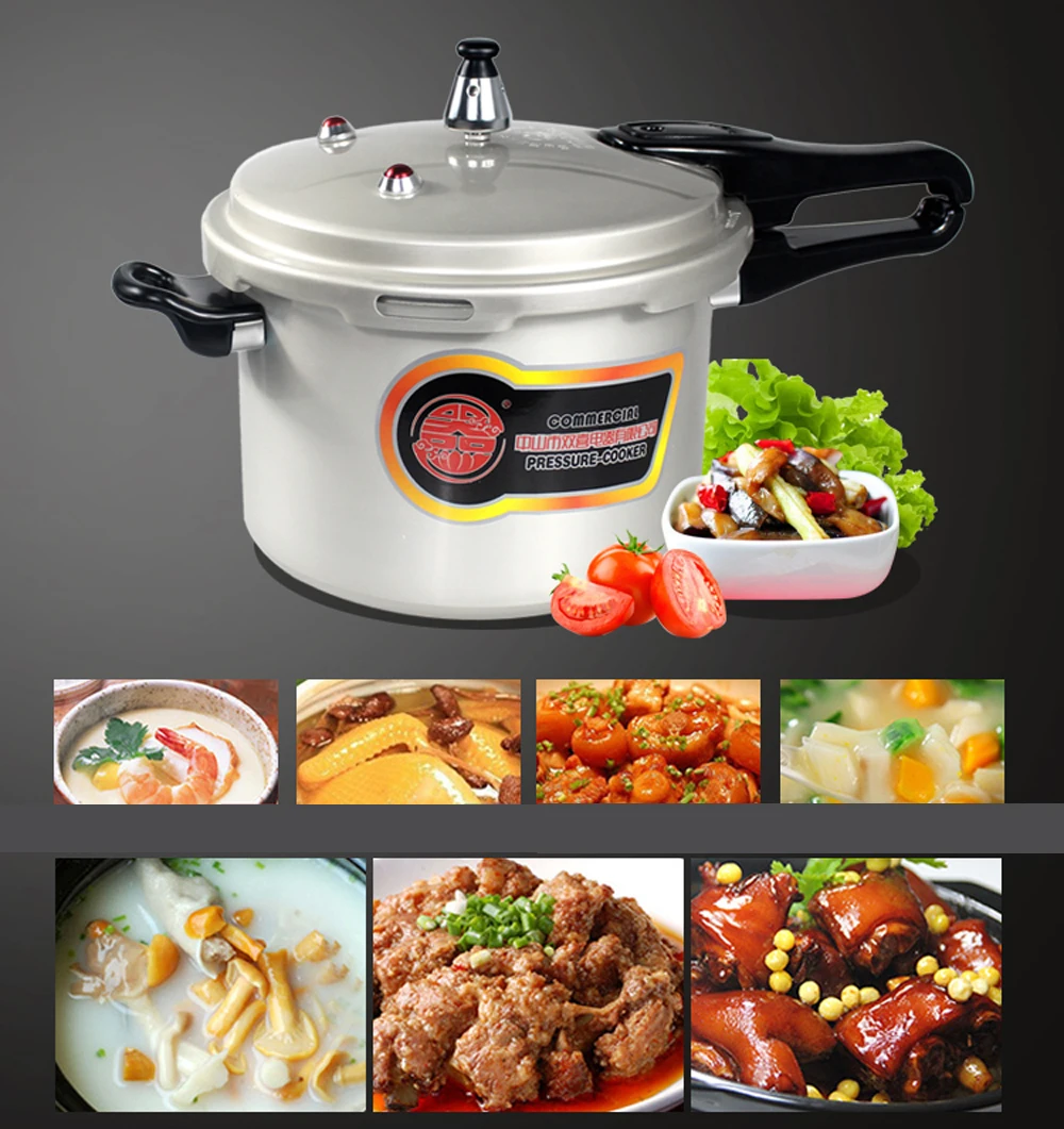 

Pressure Cooker Commercial soup pot large Double boilers steamer Hotel canteen restaurant gas induction cooker Cooking Tool
