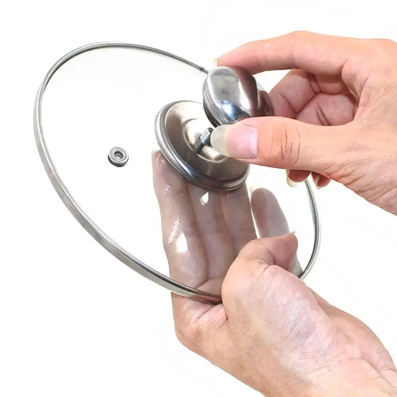 Кухня Инструмент Кухонные принадлежности металлические кастрюлю Стекло крышка