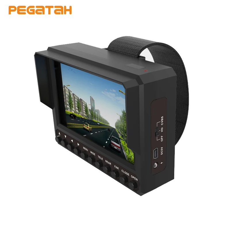4 3 дюймовый тестер камеры UTC 5MP AHD TVI тестовый монитор 1080P CVI CCTV камера