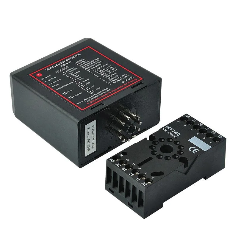 Одноканальный индукционный автомобильный петлевой датчик PD132 24 В постоянного