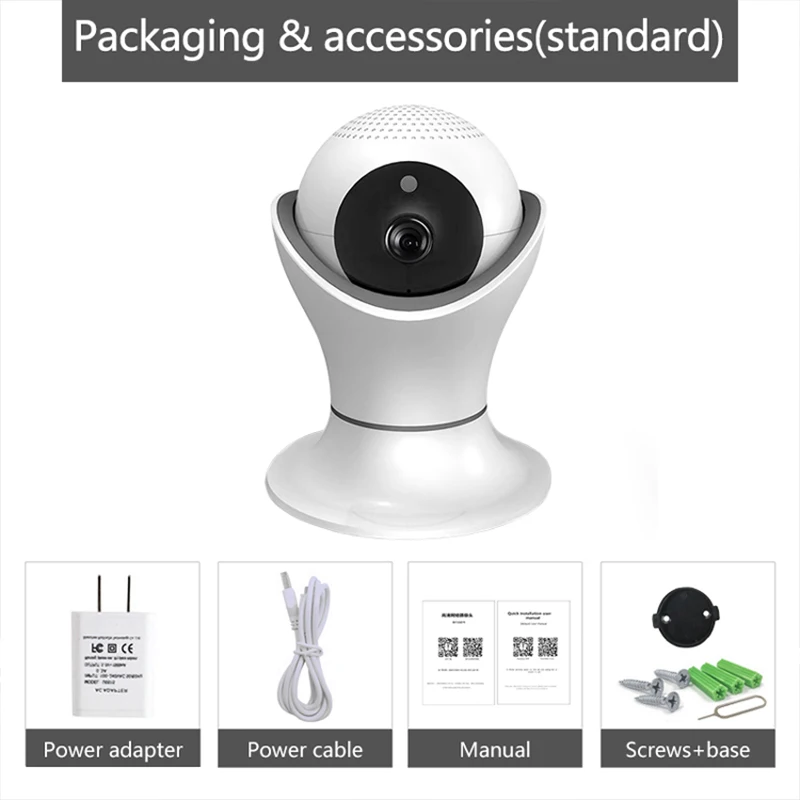 1080P 360 градусов вращение PTZ IP Wi-Fi Камера Беспроводной сети охранного