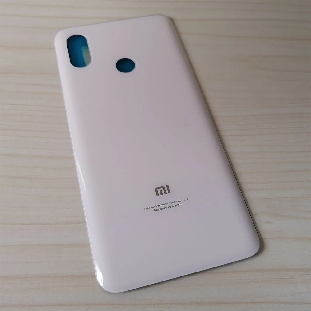 original MI 8 3D Glass Rear Housing Cover For XIAOMI MI8 6.21inch Back Door Replacement Battery Case Adhesive Sticker