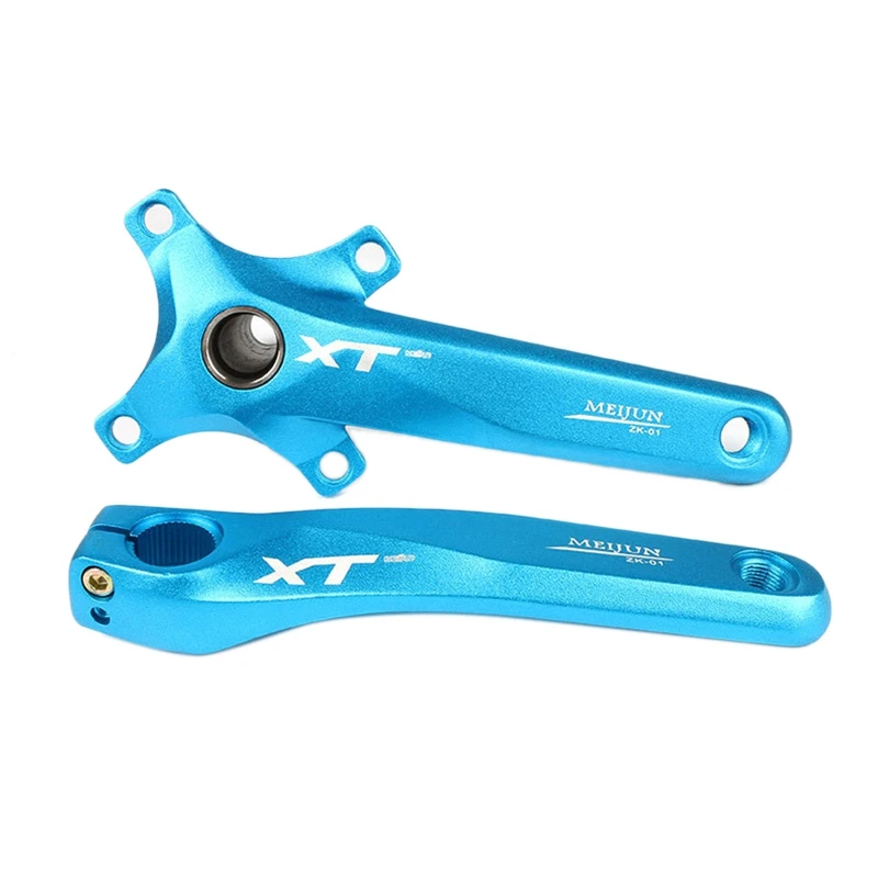 

MEIJUN Bicycle Single Disc Sprocket Fittings Gear Disc Mountain Bike Aluminum Alloy Hollow Integrated Disc Crank