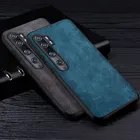 Чехол для телефона из искусственной кожи премиум-класса для Xiaomi Mi Note 10 Pro, устойчивый к царапинам, однотонный чехол для Xiaomi Mi Note 10 Lite