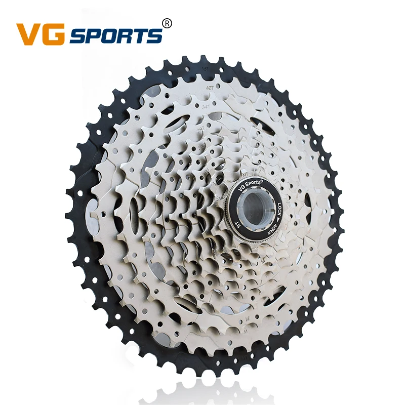 11-46t 10 скоростная кассета велосипедная обгонная муфта Звездочка cdg VG 10S MTB набор звездочек со встроенной трещоткой для горного велосипеда 46T Сверхлегкий 593g высокого качества