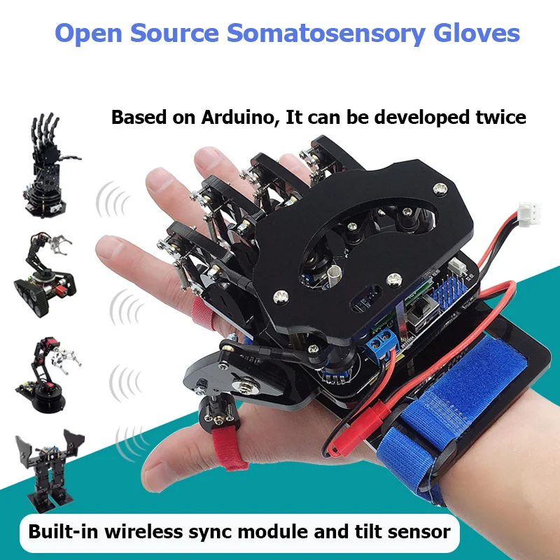 Новые носимые механические перчатки с открытым исходным кодом Ardu1no UN0