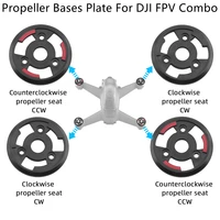 for dji fpv combo propeller bases plate quick release propeller prop mounting base replacement spare part drone accessories