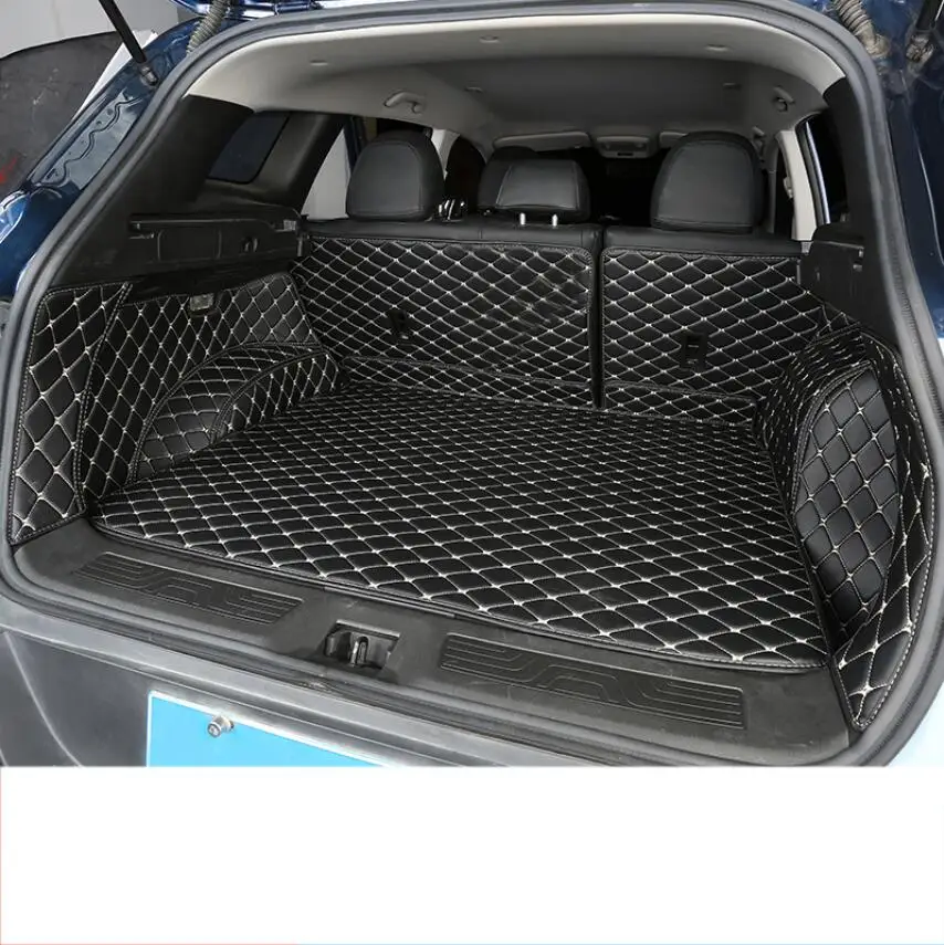 for renault kadjar durable fiber leather car trunk mat cargo liner 2015 2016 2017 2018 2019 2020