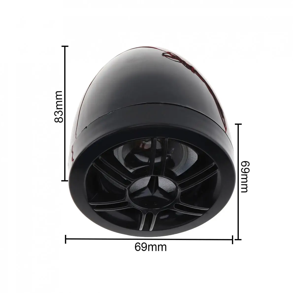 HIFI Bluetooth Водонепроницаемая Противоугонная мотоциклетная звуковая сигнализация