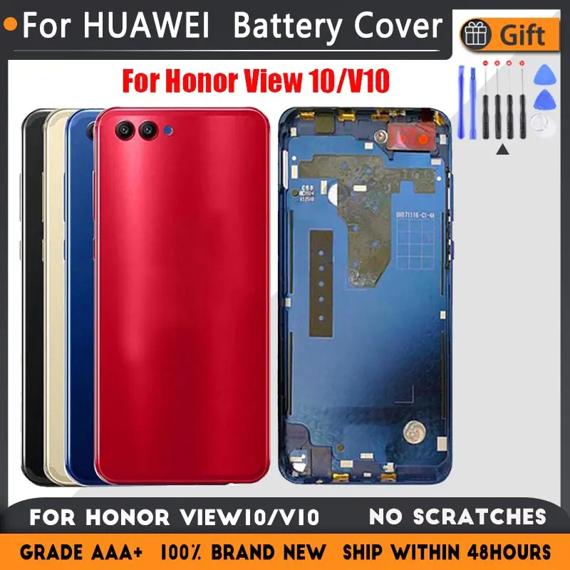 Задняя крышка батарейного отсека для HUAWEI Honor вид 10 BKL AL20 L04 L09 AL00 запчастей V10 Корпус