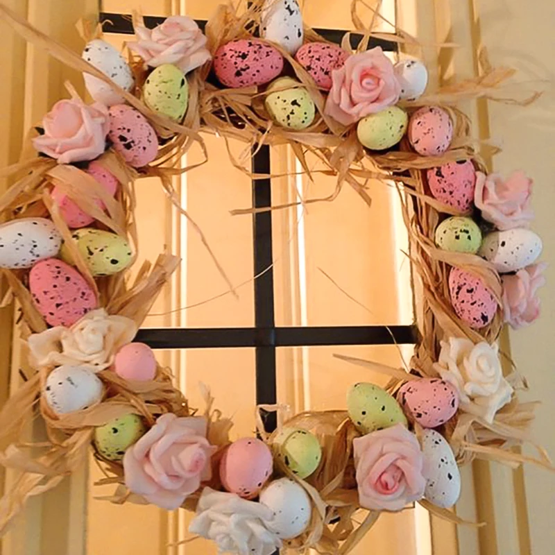 Пасхальные вечерние 20шт 3 см пенное яйцо цветное ПЭ-яйцо домашний сад Пасхальный